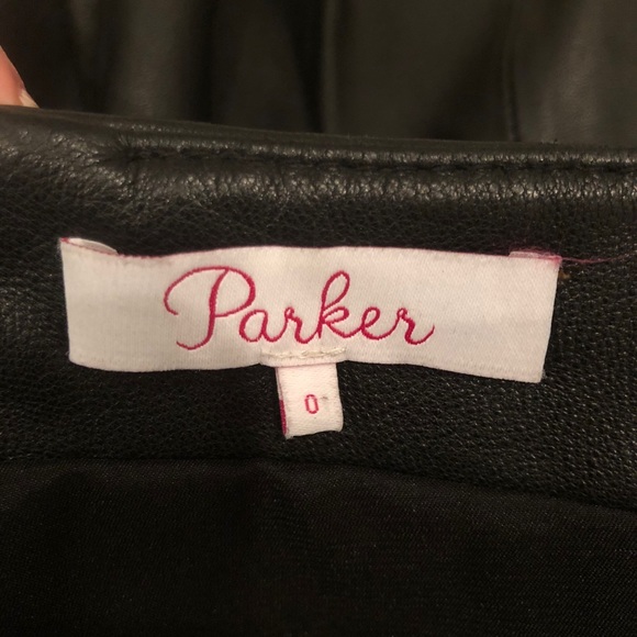 NWOT Parker Cyrus Studded Leather Mini Skirt - Picture 5 of 7